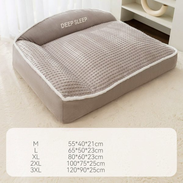 Pet Sofa Bed “Deep Sleep” – Orthopedic, Washable, 5 Sizes