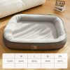 Cozy Raised-Bolster Pet Bed (Four-Season)