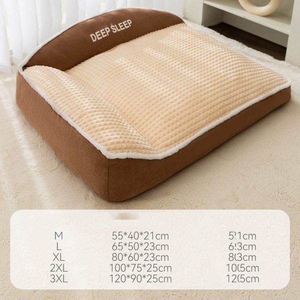 Pet Sofa Bed “Deep Sleep” – Orthopedic, Washable, 5 Sizes