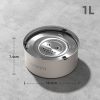 ShopCatDog Anti-Splash Floating Disk Water Bowl — 304 Stainless, S/L