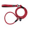 ShopCatDog Reflective Slip Lead Rope 1.5m/2m — P-Loop, Padded Handle