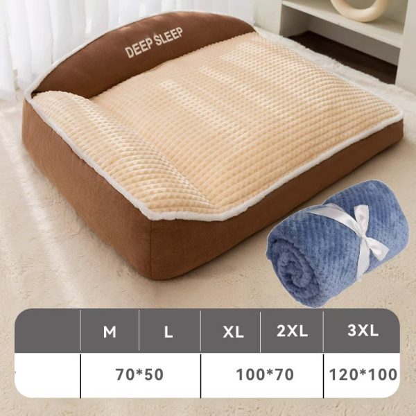 Pet Sofa Bed “Deep Sleep” – Orthopedic, Washable, 5 Sizes
